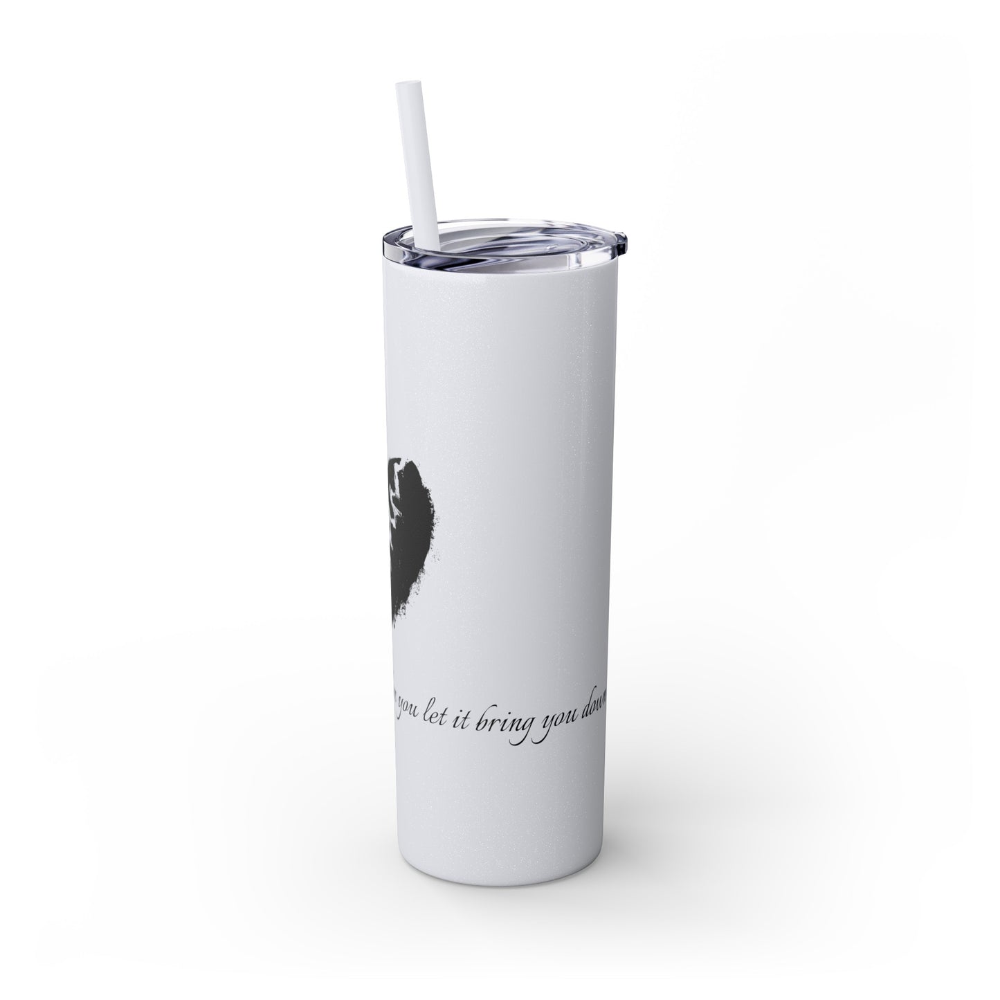 Skinny Tumbler with Straw, 20oz