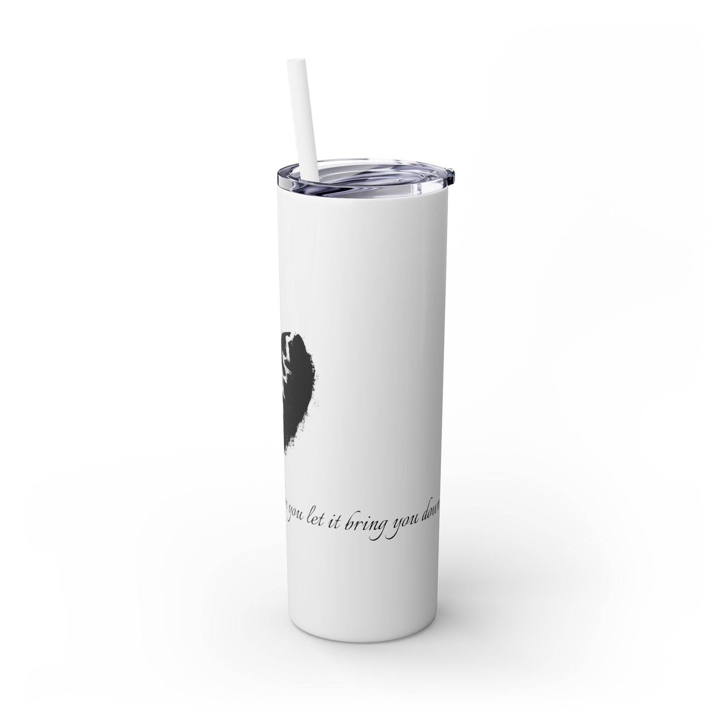 Skinny Tumbler with Straw, 20oz